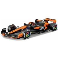 Bburago F1 McLaren MCL38 Miami Grand Prix '24 #81 Piastri 1:24 Scale diecast in showcase 28033P