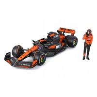 Bburago F1 McLaren MCL38 Miami Grand Prix '24 #81 with Piastri figure 1:24 Scale diecast 28040