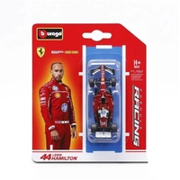 Bburago 2025 Ferrari SF-25 Formula 1 #44 Lewis Hamilton 1:64 Scale Diecast Vehicle 60165