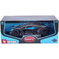 Bburago Bugatti Bolide 1:18 Scale Diecast Vehicle Blue or Yellow 11047