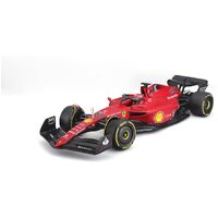 Bburago Ferrari F1-75 C.Leclerc 1:18 Scale Diecast Model Car 16811