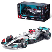 Bburago Race 2022 F1 Mercedes AMG W13 Lewis Hamilton Scale 1:43 Diecast 38065H