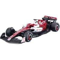 Bburago 2022 F1 Race Alfa Romeo C42 #77 Valtteri Bottas 1:43 Scale Diecast Model