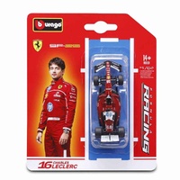 Bburago 2025 Ferrari SF-25 Formula 1 #16 Charles Leclerc 1:64 Scale Diecast 60165