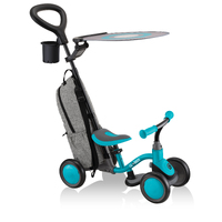 Globber Learning Bike 3in1 Deluxe - Teal 639-105