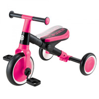 Globber LEARNING TRIKE 2in1 Fuchsia Pink 12m+ 735-110