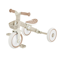 Globber LEARNING TRIKE 2in1 PLUS Ecologic - Coconut 737-466