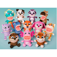 Toy Monster Chatter Chompers Plush with Sound Effects ATNCZ007D1