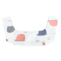 Ergobaby 360 Teething Pad & Drool Bib - Whale/Clouds