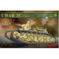 Meng French Super Heavy Tank Char 2C Tank 1:35 Scale Model Kit TS-009