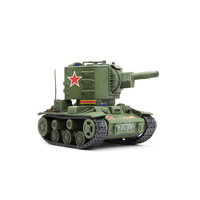 Meng World War Toons Soviet Heavy Tank KV-2 Model Kit WWT-004