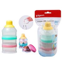 Pigeon Baby Powder Milk Formula Container BPA Three Compartments PAC208