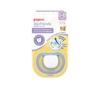 Pigeon Skin Friendly Pacifier Purple Size L 6-18 Months PDN137