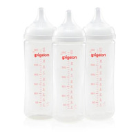 Pigeon SofTouch Wide Neck BPP Baby Bottle 330mL Triple Pack suit 6+ month PBA294TP