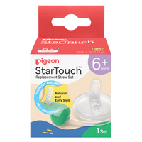 Pigeon StarTouch Replacement Straw Mint/Blue