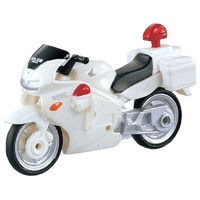 Tomica Box 004: Honda VFR White Police Motorcycle 716464