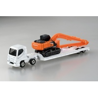 Tomica Box 143: Hitachi Construction Machinery Excavator ZX210-7 SLF & Transporter 917694