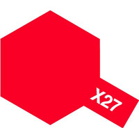 TAMIYA ACRYLIC MINI X-27 CLEAR RED