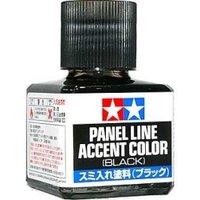 Tamiya Panel Accent Colour Black 40ml 87131