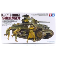 Tamiya M4A3 Sherman 75mm Gun U.S. Medium Tank 1:35 Scale Model
