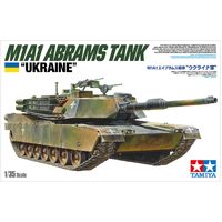 Tamiya M1A1 Abrams Tank "Ukraine" 1/35 Scale Plastic Model Kit T25216