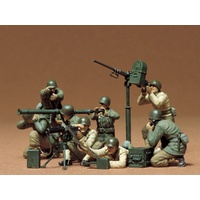 Tamiya 1:35 Military Figures U.S. Gun & Mortar Team Model Kit 35086