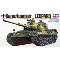 Tamiya West German Kampfpanzer Leopard Tank 1:35 Scale Model Kit 35064