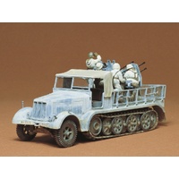 Tamiya 1:35 German 8-Ton Semi Track 20mm Flakvierling Sd.kfz 7/1 Model Kit 35050
