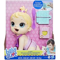 Baby Alive Lil Snacks Blonde Doll F2617