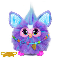 Furby Purple Plush Interactive Toys for 6 Year Old Girls & Boys & Up F6743