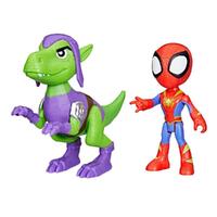 Hasbro Marvel Spidey and His Amazing Friends Dino-Webs, Spidey and Goblin Raptor F9478