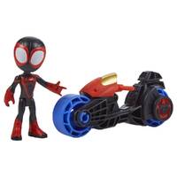 Hasbro Marvel Spidey and His Amazing Friends Miles Morales Spider-Man Motorcycle F6777