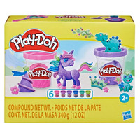 Play-Doh 6 Pack Sparkle Collection Arts and Crafts Toys F9932