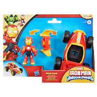 Hasbro Marvel Iron Man and His Awesome Friends Vehicle and Figure - Iron Man G1257