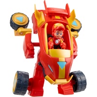 Hasbro Marvel Iron Man and His Awesome Friends Iron Man 2-in-1 Mech Suit & Vehicle G1258