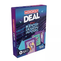 Monopoly Deal K-Pop Demon Hunters Card Game G4498