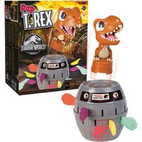 Tomy Jurassic World Pop Up T.Rex Game T73290