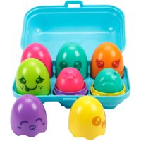Tomy Hide & Squeak Bright Chicks Shape Sorting Eggs E73563C