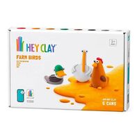 Hey Clay Farm Birds Medium Craft Set E73576