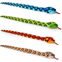 Keel Toys 100cm Snakes Stuffed Plush Animal Toy Single Assorted 1656