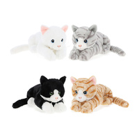 Korimco Keeleco 22cm Kitten Plush Toy Assorted; One Supplied 2805