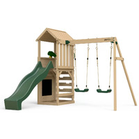 Plum Play Lookout Tower Playcentre with Swings