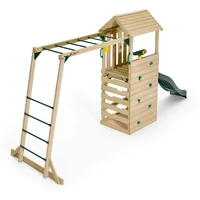 Plum Play Lookout Tower Playcentre with Monkey Bars
