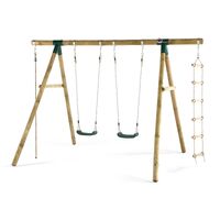 Plum Play Gibbon Wooden Swing Set