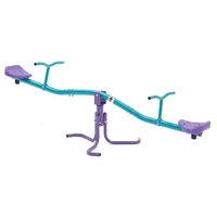 Plum Play Metal Rotating See Saw
