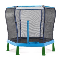 Plum Play 7ft Junior Jumper Spring Safe Trampoline - Blue