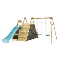 Plum Play Climbing Pyramid Play Centre with Swings