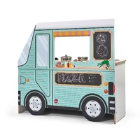 Plum Play 2-in-1 Wooden Street Food Truck and Kitchen