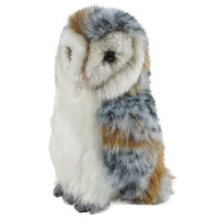 Living Nature Barn Owl Medium 19cm AN346