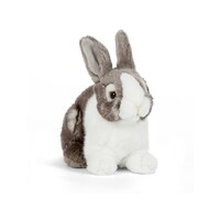 Living Nature Grey Pet Rabbit 18cm AN412G 